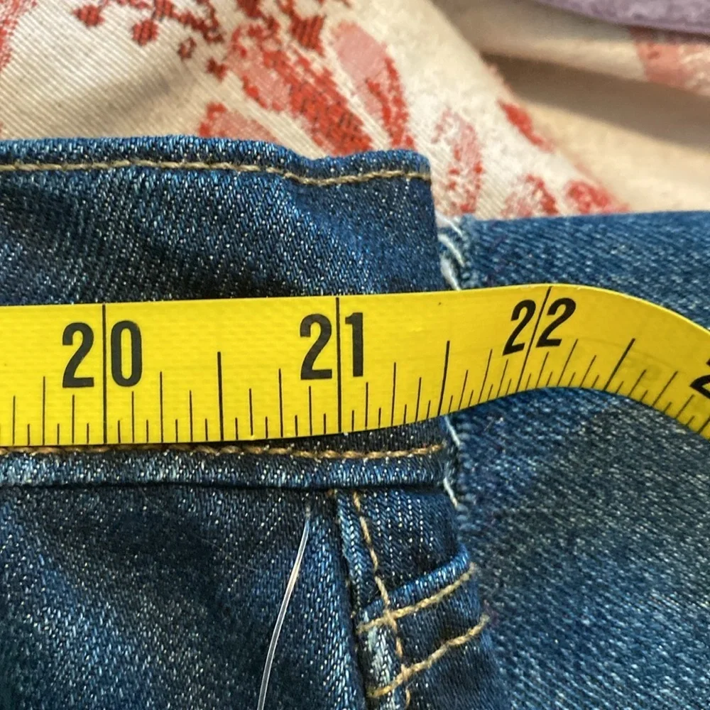 Plus Size Authentic Ralph Lauren Denim Patchwork Jeans - Picture 9 of 14